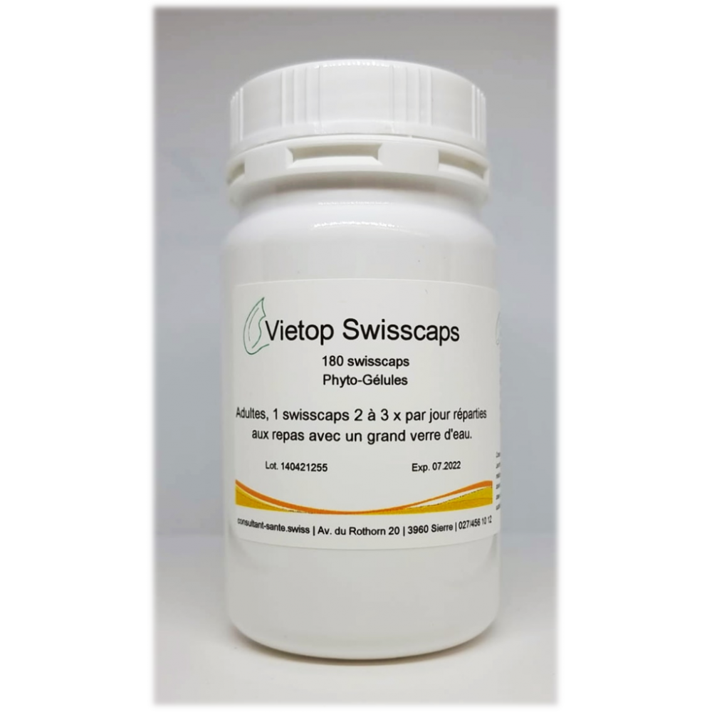 Vietop Swisscaps - 180 gélules