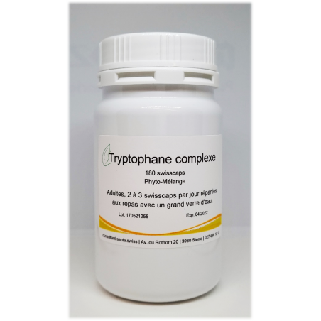 Tryptophane complexe - 180 swisscaps
