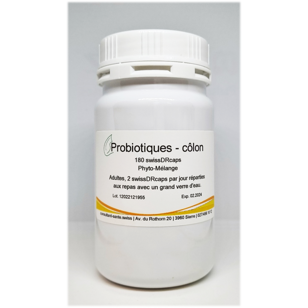 Probiotique côlon - 180 swissDRcaps
