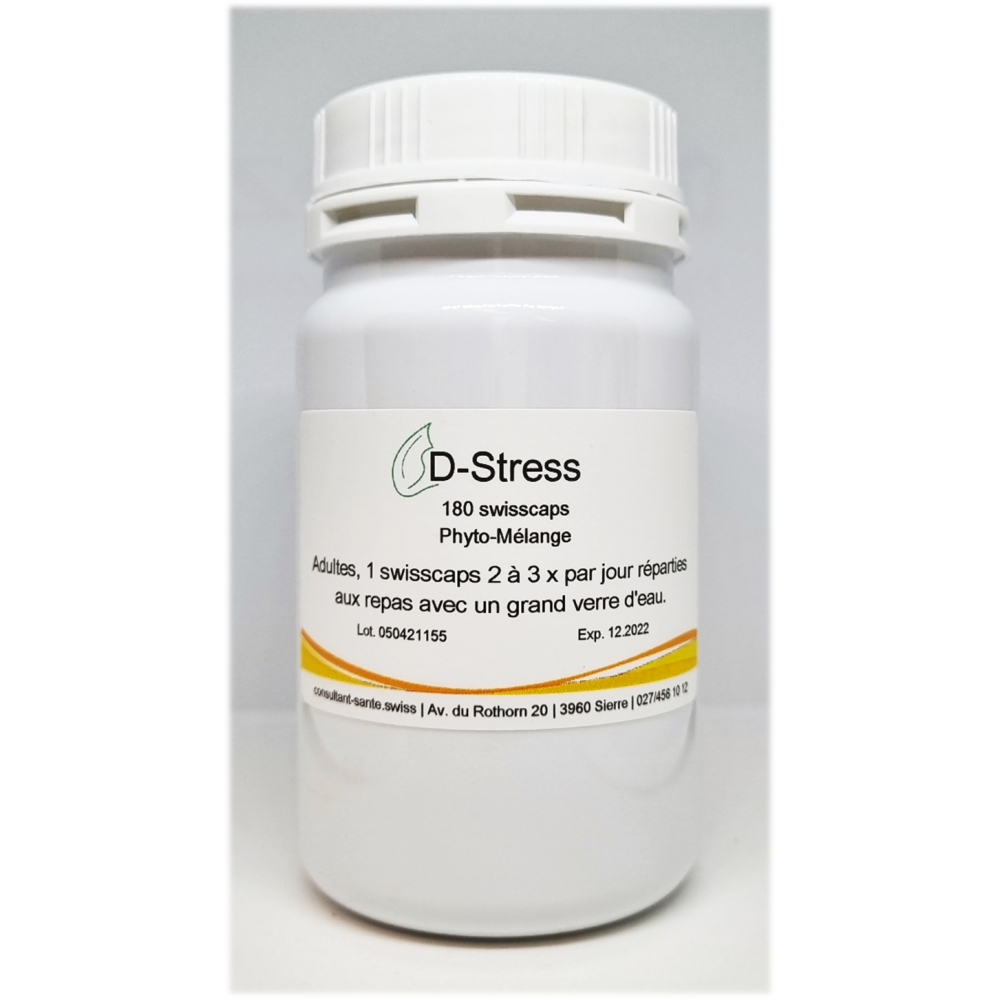 D-Stress - 180 swisscaps
