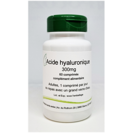 Acide hyaluronique 300mg - 60 comprimés
