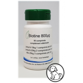 Biotine 800µg plus - 90 comprimés