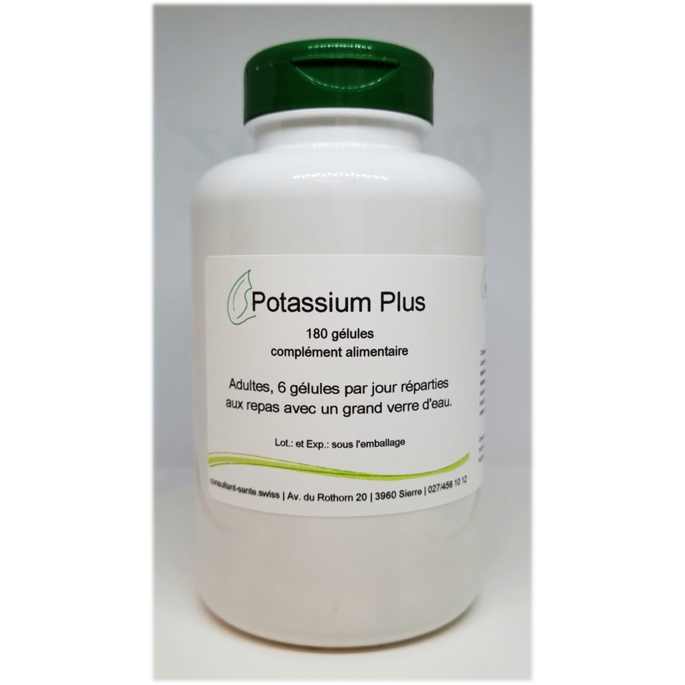 Potassium Plus - 180 gélules