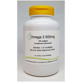 Omega 3 500mg - 250 softgels