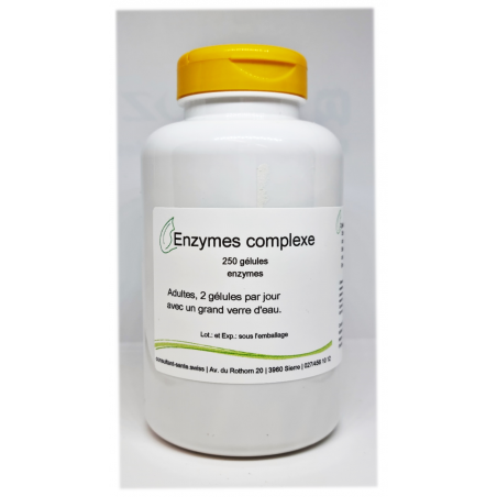 Enzymes complexe - 250 gélules