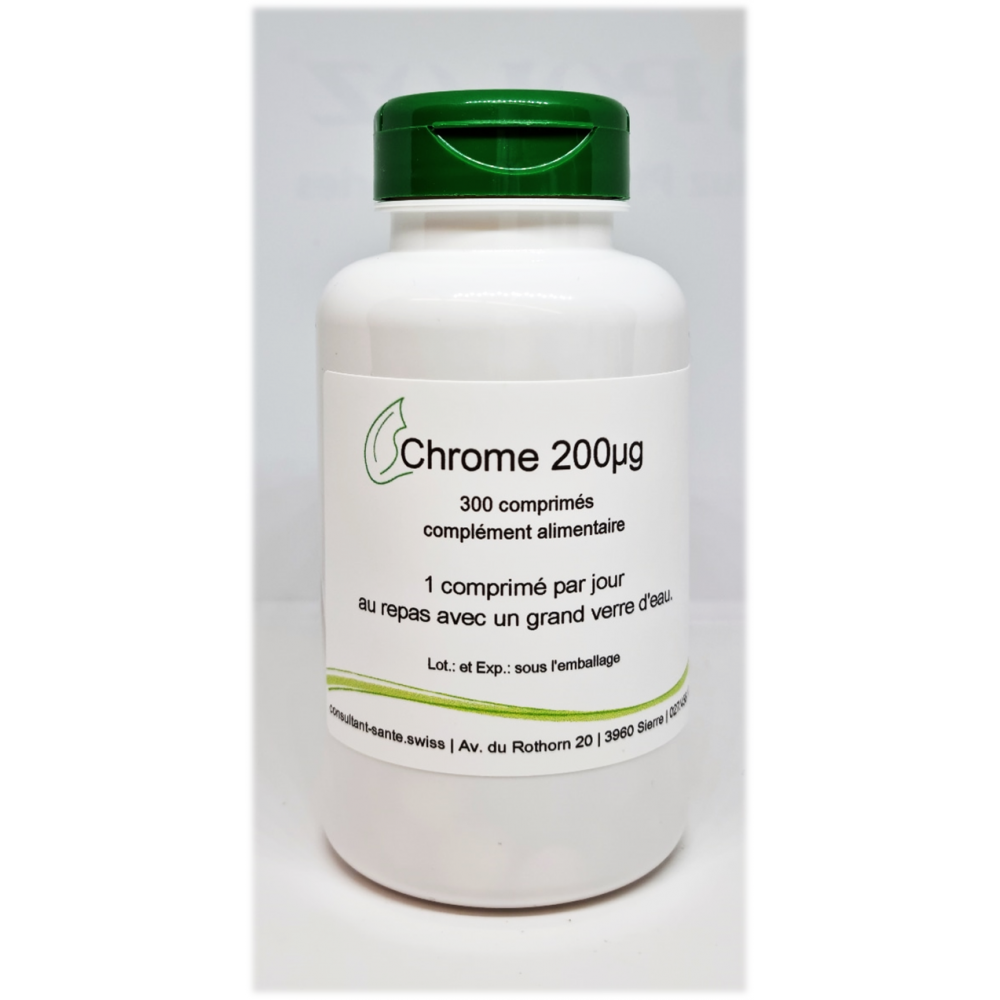 Chrome 200µg - 300 comprimés