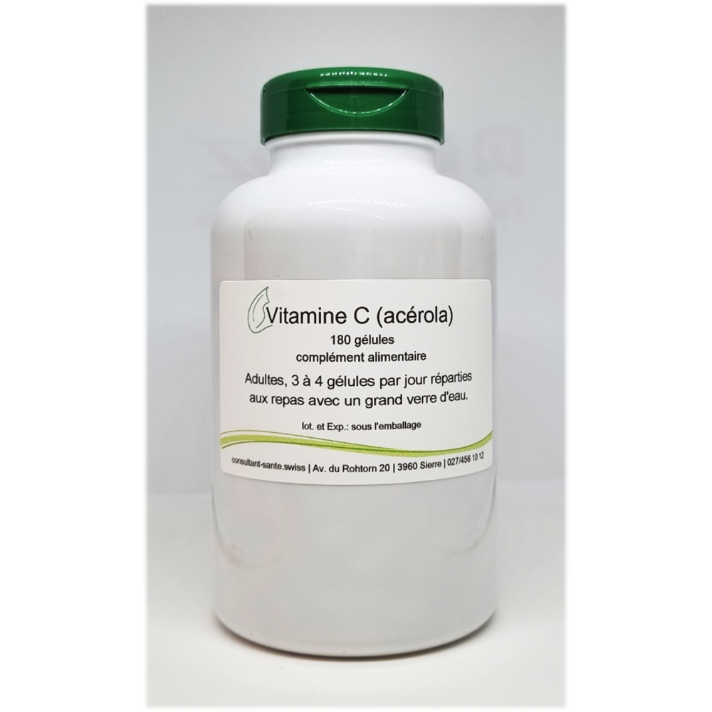 Vitamine C d'Acérola - 180 gélules