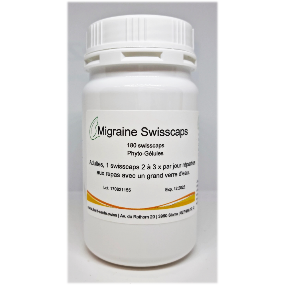 Migraine'Swisscaps - 180 swisscaps