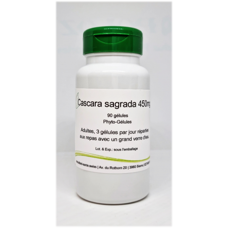 Cascara sagrada 450mg - 90 gélules