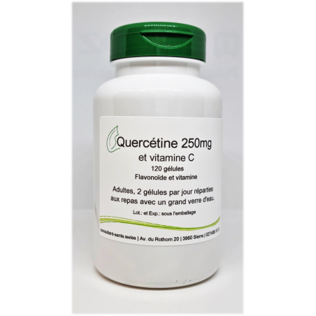 Quercétine et vitamine C - 120 gélules