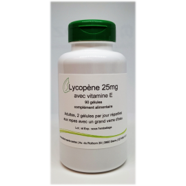 Lycopène 36mg et Vitamine E - 90 gélules