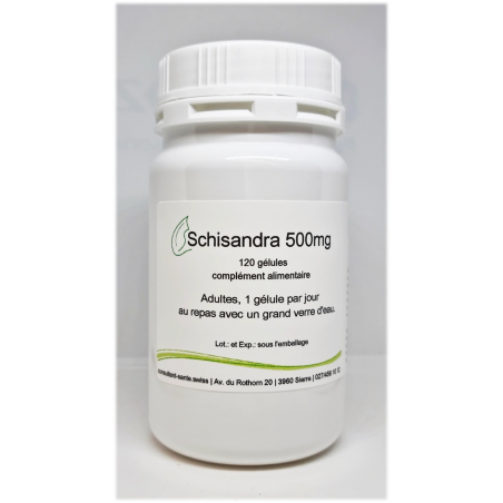 Schisandra 500mg - 120 gélules