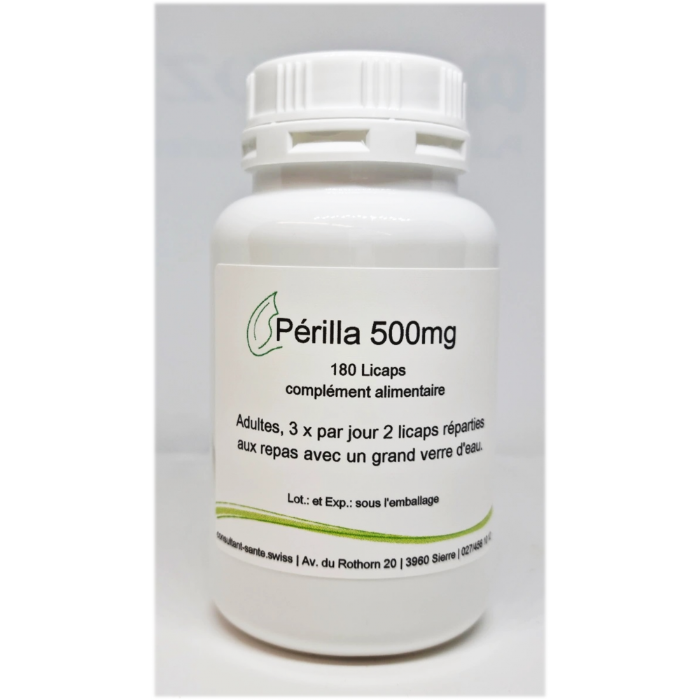 Périlla 500mg - 180 licaps