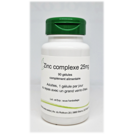 Zinc complexe 25mg