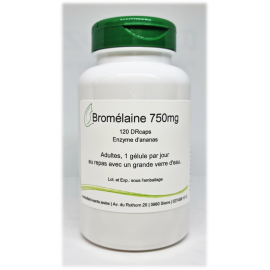 Bromélaïne 750mg - 120 DRcaps