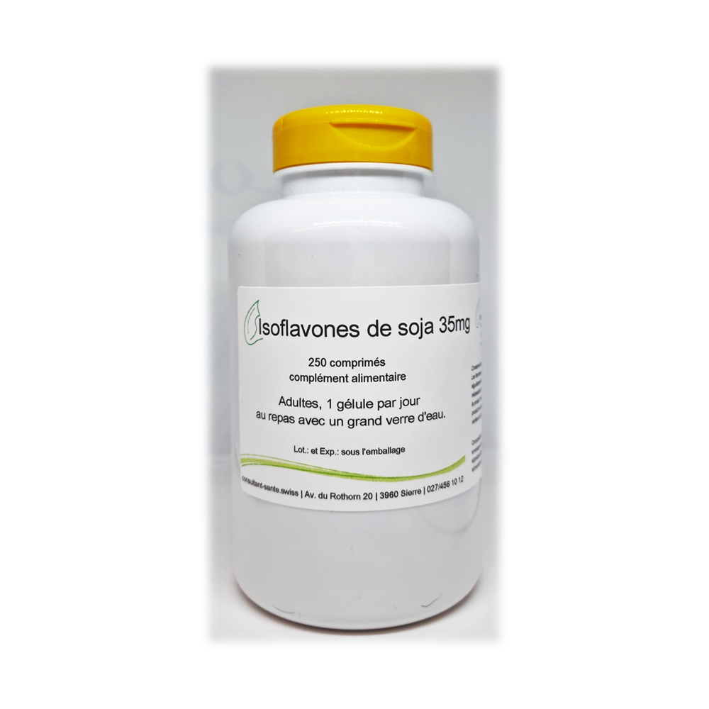 Isoflavones de soja 35mg - 250 comprimés