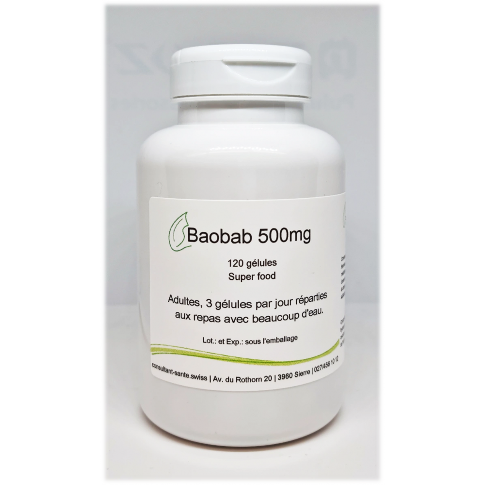 Baobab 500mg - 120 gélules
