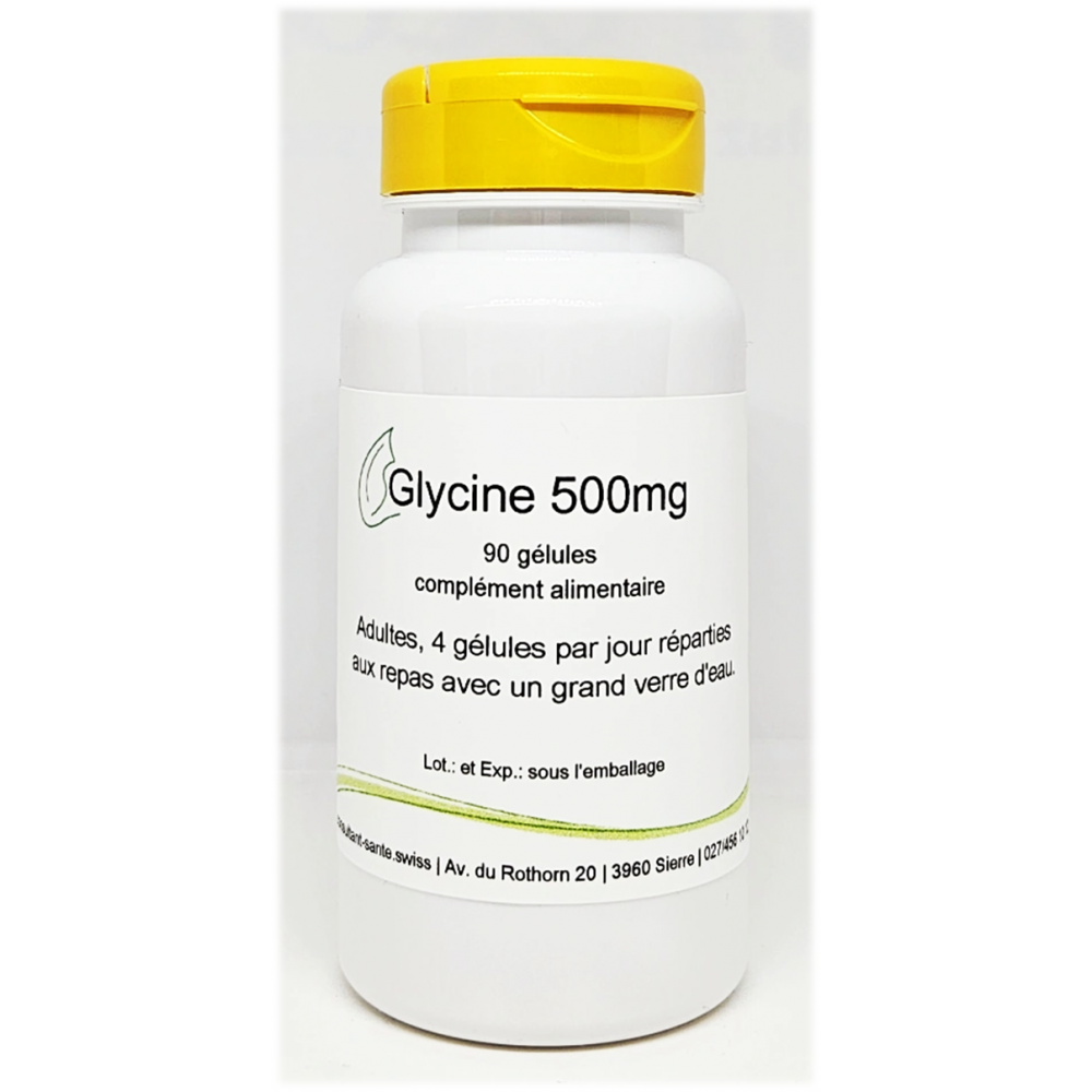 Glycine 500mg - 90 gélules