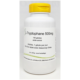 L-Tryptophane 500mg - 100 gélules
