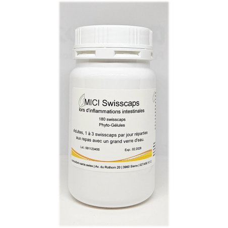 MICI Swisscaps - 180 swisscaps