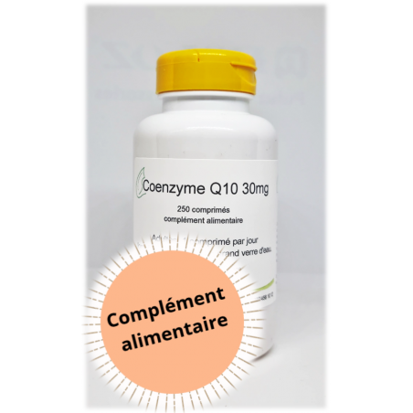 Coenzyme Q10 30mg - 250 comprimés
