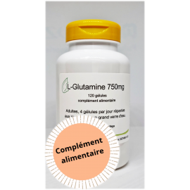 L-Glutamine 750mg - 120 gélules