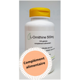 L-Ornithine 500mg - 100 gélules