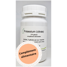 Potassium (citrate) - 270 gélules