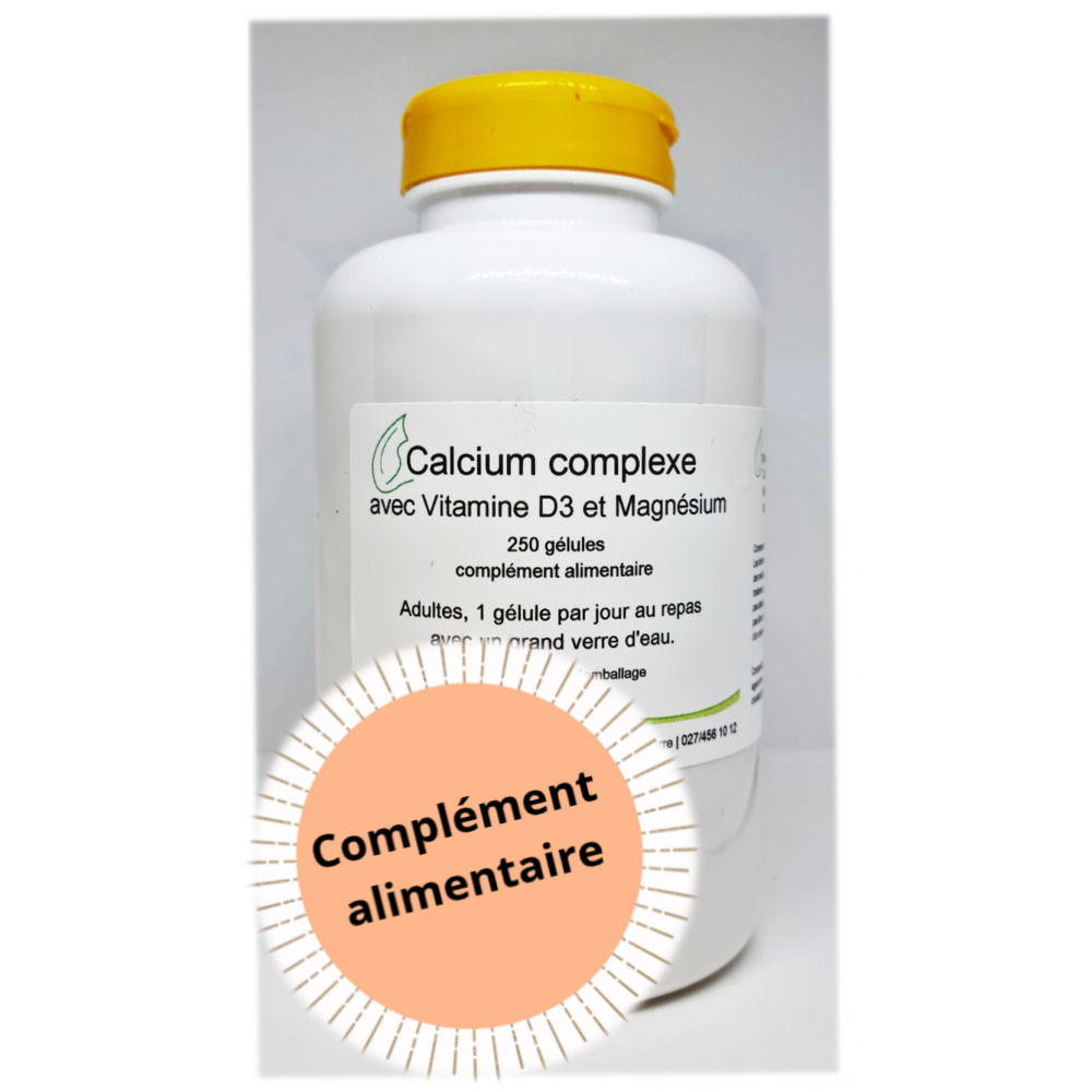 Calcium complexe - 250 gélules