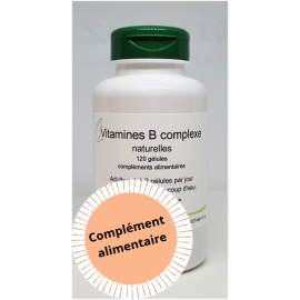 Vitamines B complexe naturelles - 120 gélules