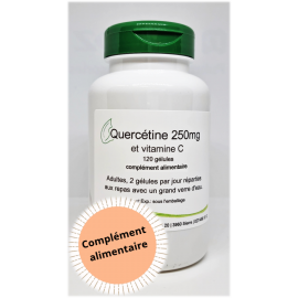 Quercétine et vitamine C - 120 gélules