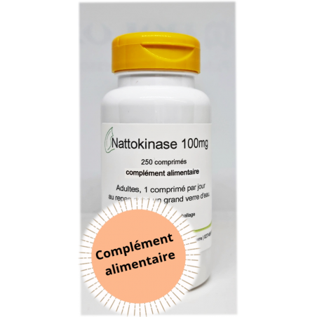 Nattokinase 100mg - 250 comprimés