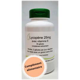 Lycopène 36mg et Vitamine E - 90 gélules