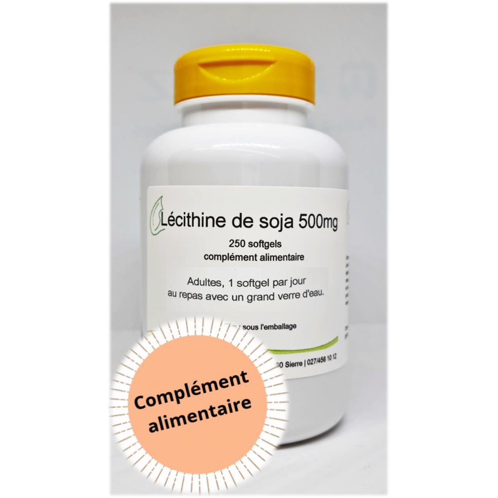 Lécithine de soja 500mg - 250 licaps