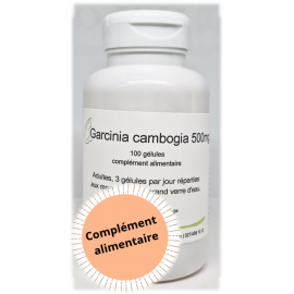 Garcinia cambogia 500mg - 100 gélules