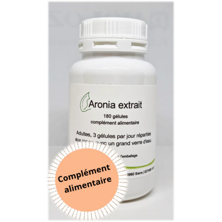 Aronia extrait - 180 gélules