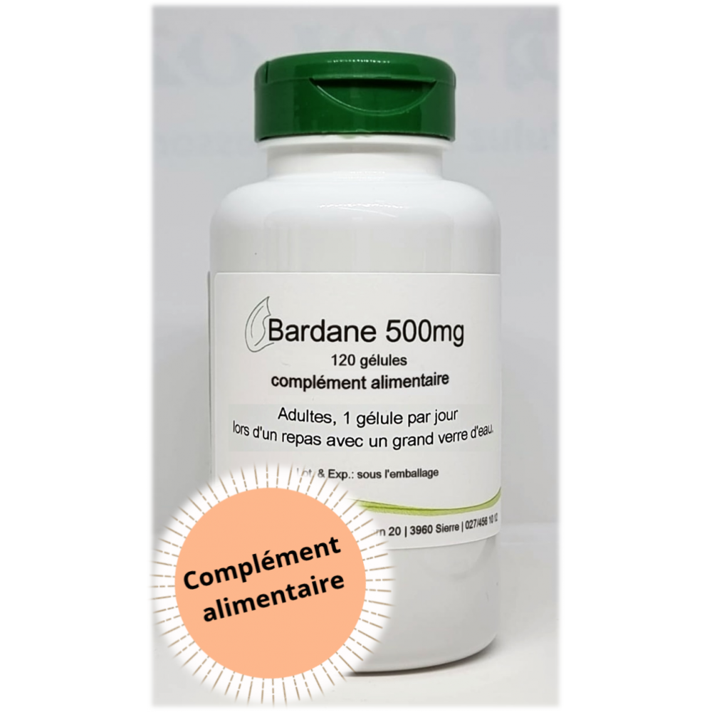 Bardane 500mg - 120 gélules