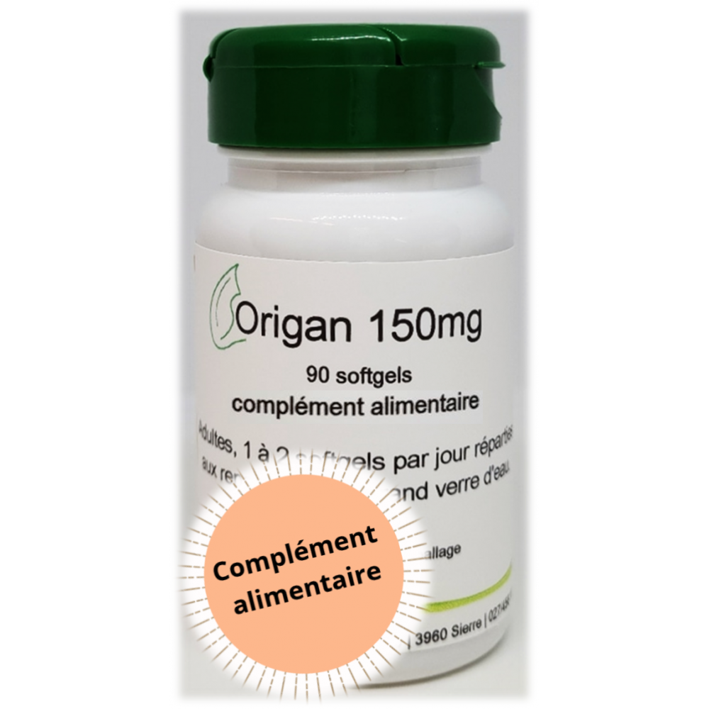 Origan 150mg - 90 softgels