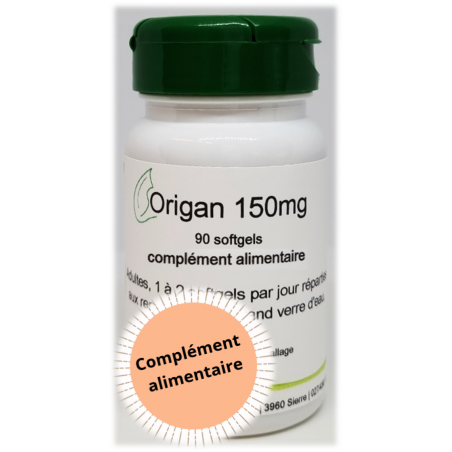 Origan 150mg - 90 softgels