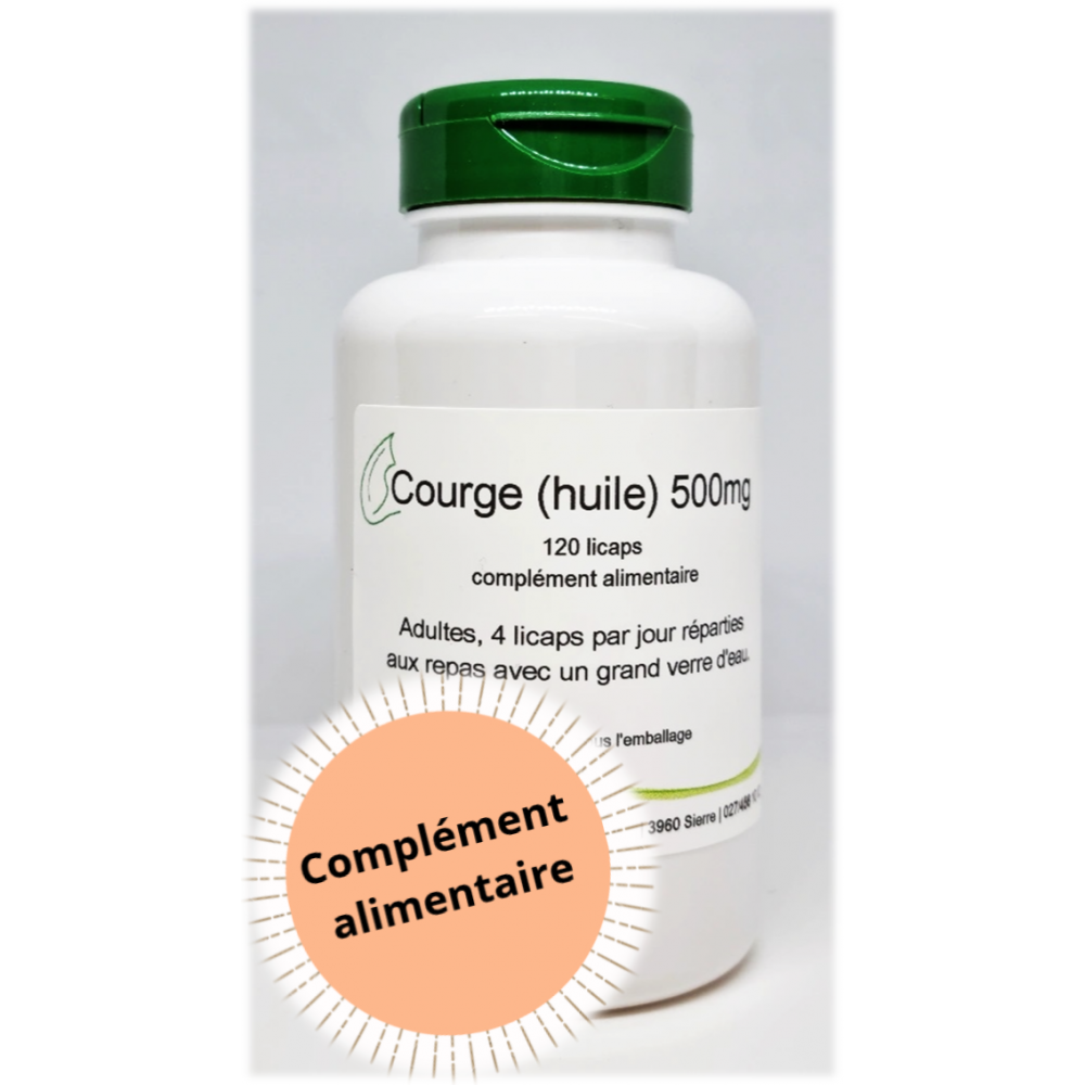 Courge (huile) 500mg - 120 licaps