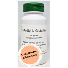 S-Acétyl-L-Glutathion 100mg - 90 gélules