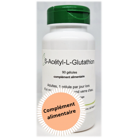 S-Acétyl-L-Glutathion 100mg - 90 gélules