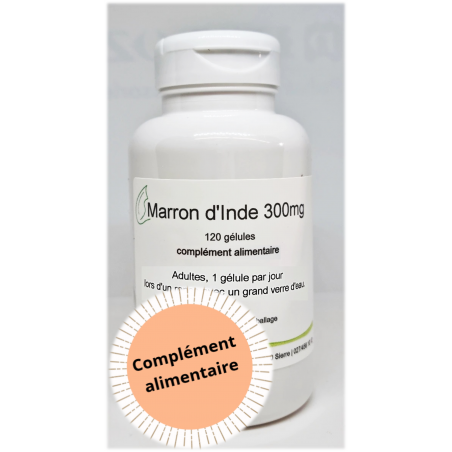 Marron d'Inde 300mg - 120 gélules