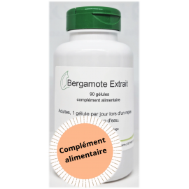 Bergamote extrait 500mg - 90 gélules