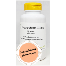 L-Tryptophane 240mg - 100 gélules