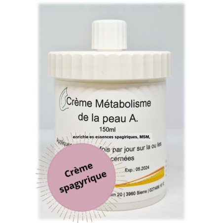 Acné - Métabolisme de la peau A. - Crème 150ml