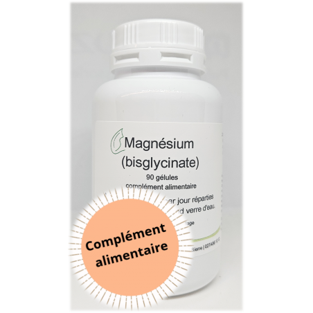 Magnésium (bisglycinate) - 90 gélules