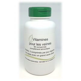 Vitamines pour les veines - 90 comprimés