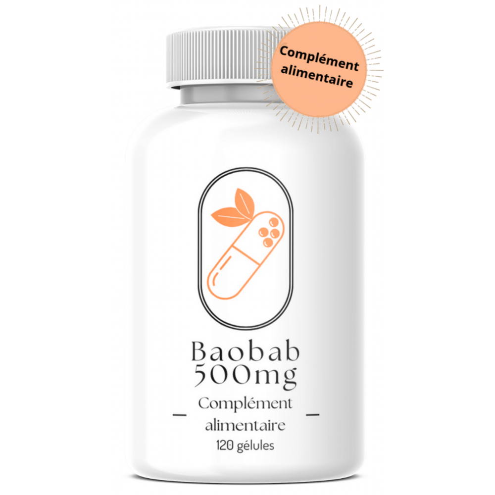 Baobab 500mg - 120 gélules