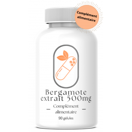 Bergamote extrait 500mg - 90 gélules